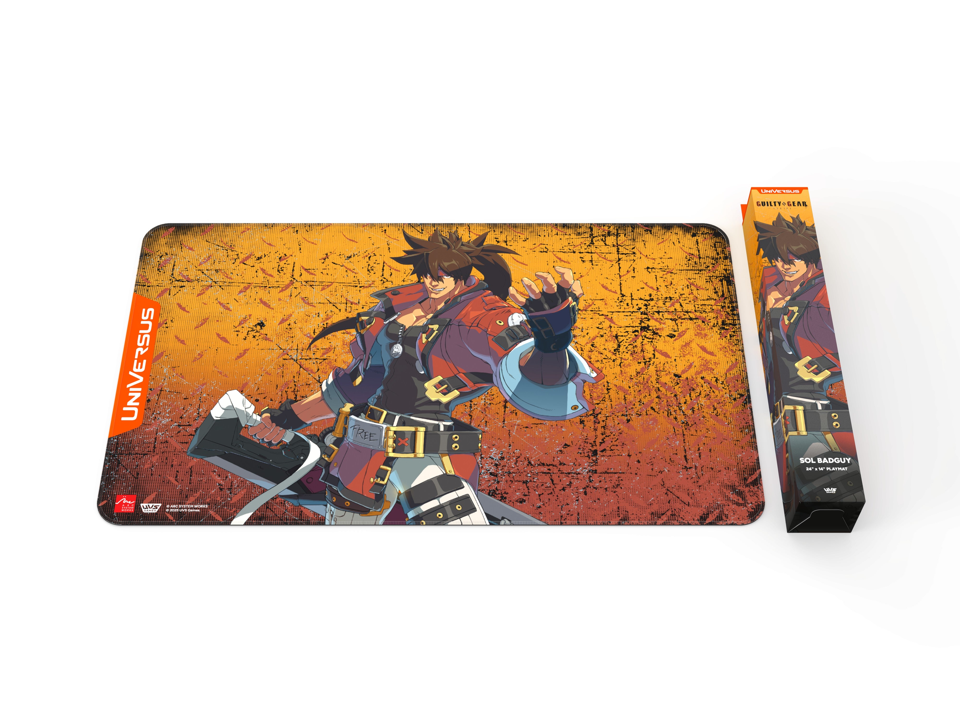 UniVersus CCG: Guilty Gear -Strive- Playmat: Sol Badguy (PREORDER)