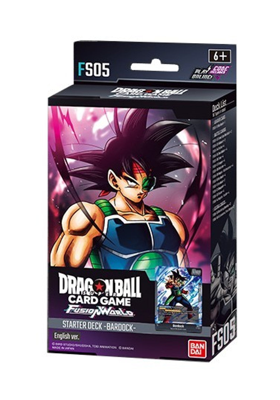 Dragon Ball Super TCG: Fusion World - Bardock Starter Deck | 51 Cards | New Mechanisms