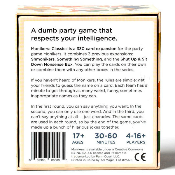 Monikers: Classic Expansion