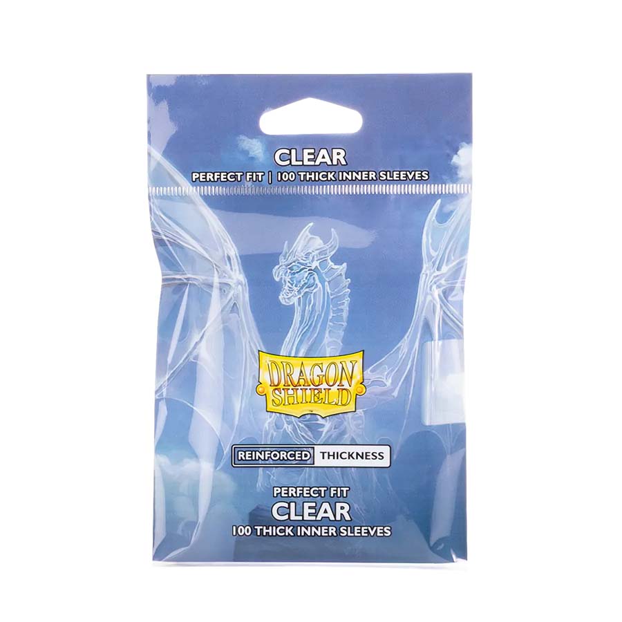 Dragon Shield: Perfect Fit - Thick Inner Sleeves - Clear