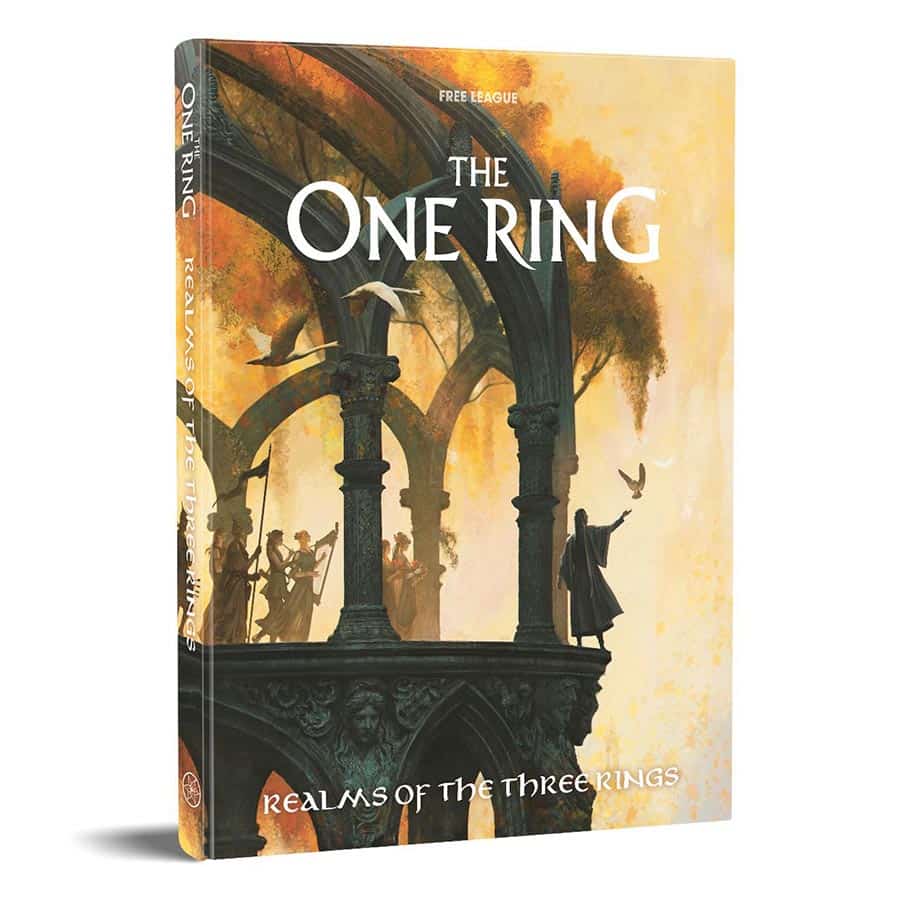 The Lord of The Rings RPG: Realms of The Three Kings Elven Rings