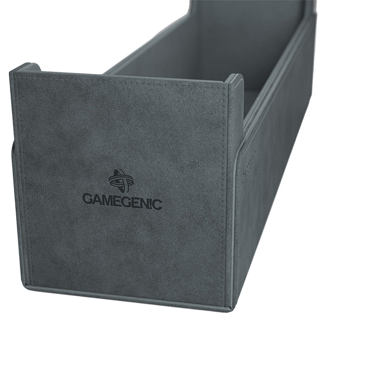 Gamegenic Dungeon S 550+ Convertible in Midnight Gray, featuring a sleek design for organizing gaming accessories.