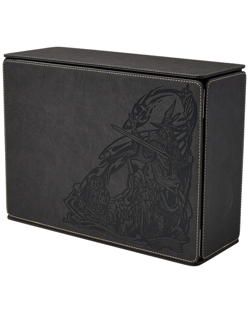 Dragon Shield Iron Grey Game Master Companion box featuring detailed artwork of fantasy characters and a sleek design.