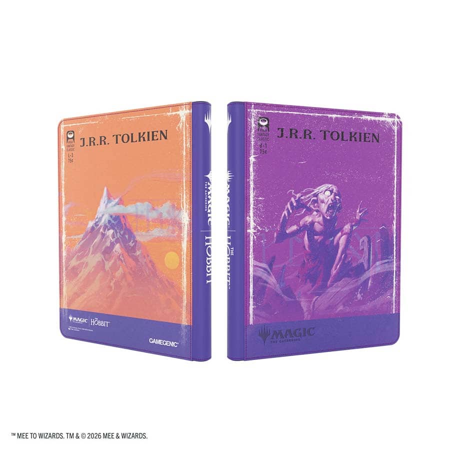 Magic: The Gathering | The Hobbit Zip-Up Album 18-Pocket - Gollum, Riddle Master/The Lonely Mountain