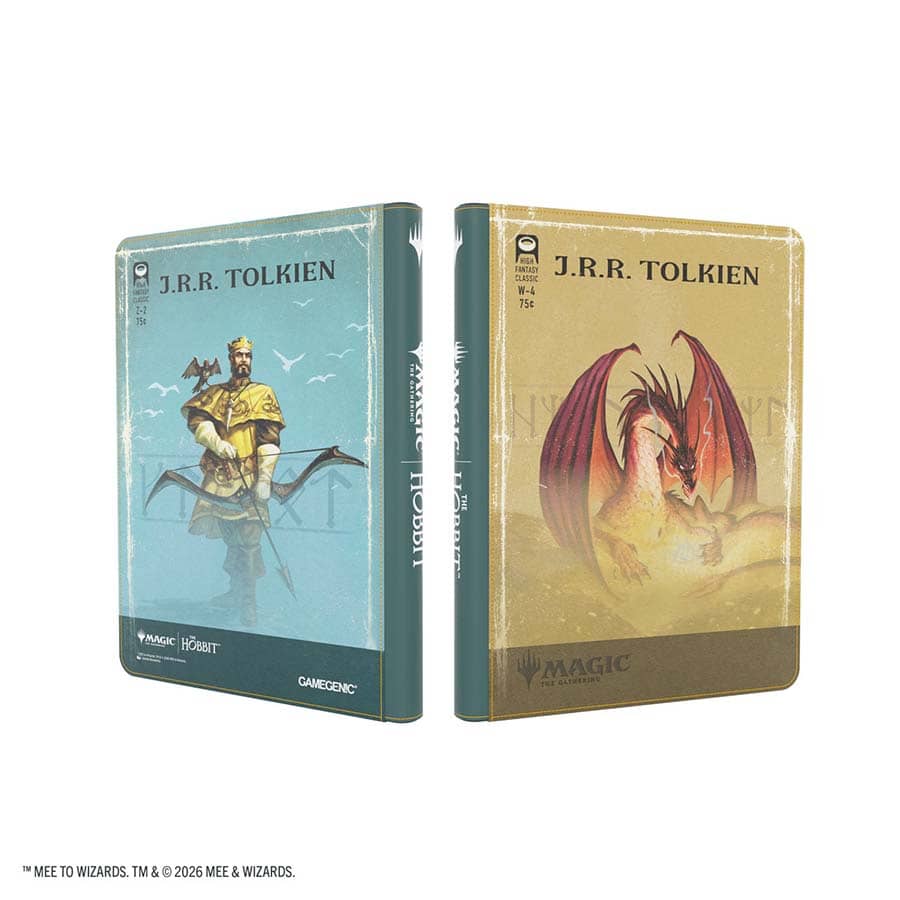 Magic: The Gathering | The Hobbit Zip-Up Album 18-Pocket - Gleaming Splendor/The King of Dale