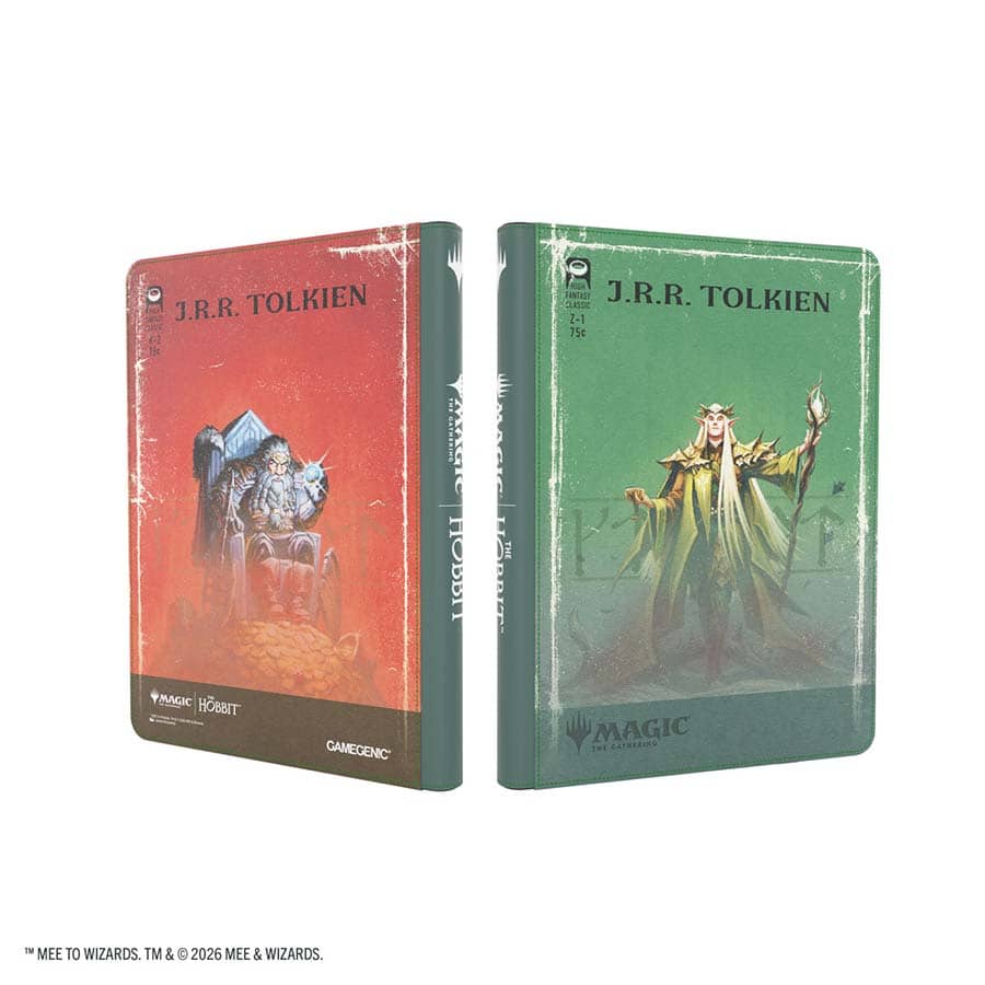 Magic: The Gathering | The Hobbit Zip-Up Album 18-Pocket - Thranduil, the Elvenking/The Mountain-King