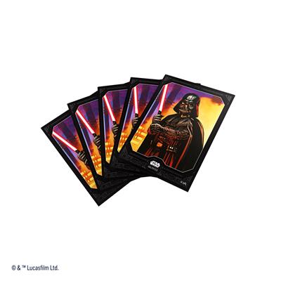 Gamegenic sleeves featuring Darth Vader from Star Wars Unlimited, showcasing vibrant artwork and protective design.