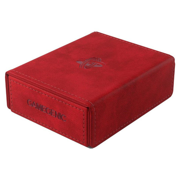 Red Gamegenic Token Keep storage box designed for organizing and protecting gaming tokens and accessories.