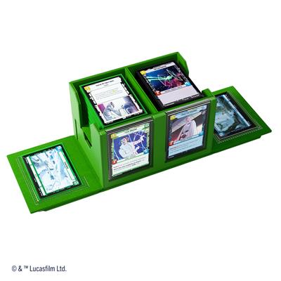 Gamegenic Deck Box: Star Wars Unlimited - Double Deck Pod - Green