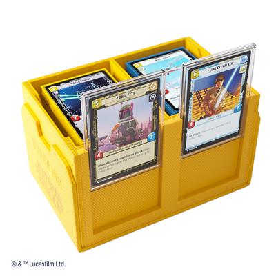 Gamegenic Deck Box: Star Wars Unlimited - Double Deck Pod - Yellow