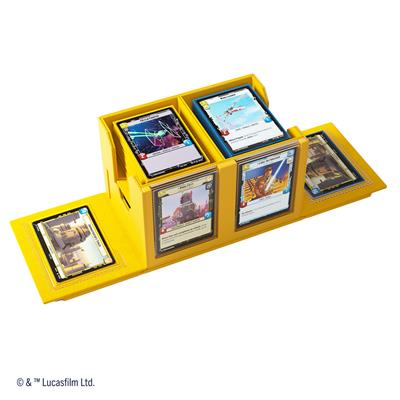 Gamegenic Deck Box: Star Wars Unlimited - Double Deck Pod - Yellow
