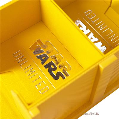 Gamegenic Deck Box: Star Wars Unlimited - Double Deck Pod - Yellow
