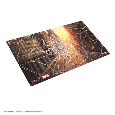 Magic: The Gathering - Marvel's Spider-Man Shiny Playmat - Spider-Man Plains