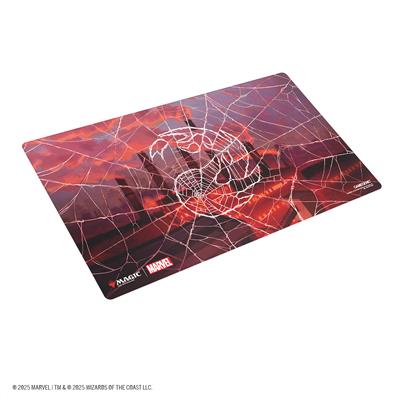 Magic: The Gathering - Marvel's Spider-Man Shiny Playmat - Spider-Man Mountain