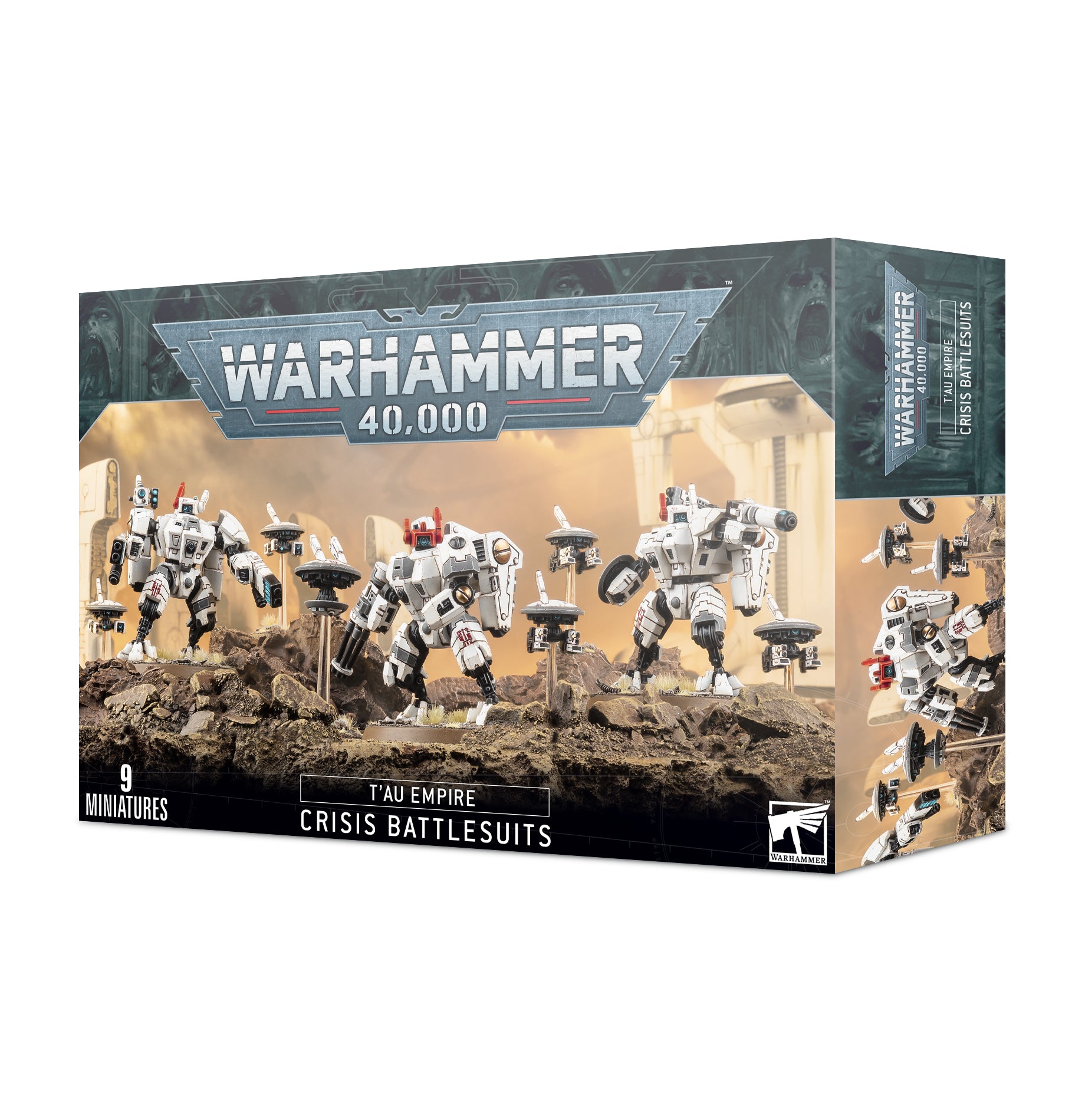 Warhammer 40K: Tau Empire - XV8 Crisis Battlesuits
