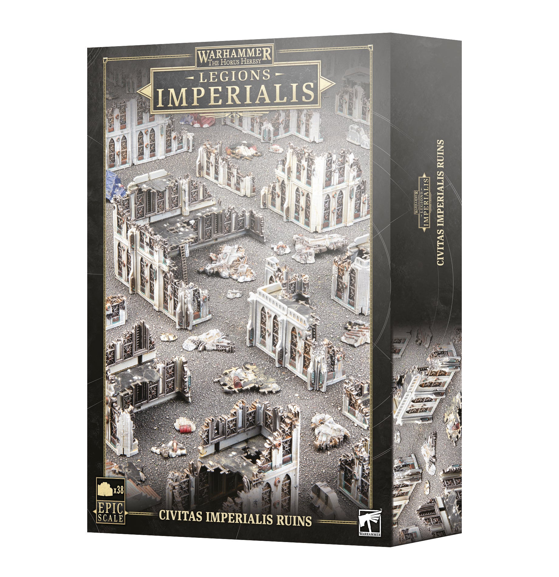 Warhammer The Horus Heresy: Legions Imperialis: Civitas Imperialis: Civitas Imperialis Ruined Buildings