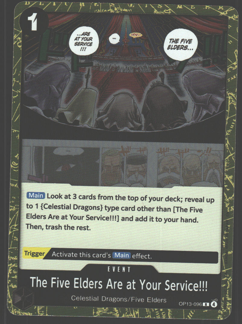 The Five Elders Are at Your Service!!!