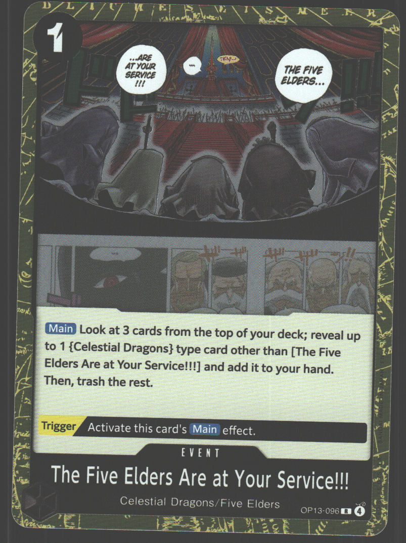 The Five Elders Are at Your Service!!!
