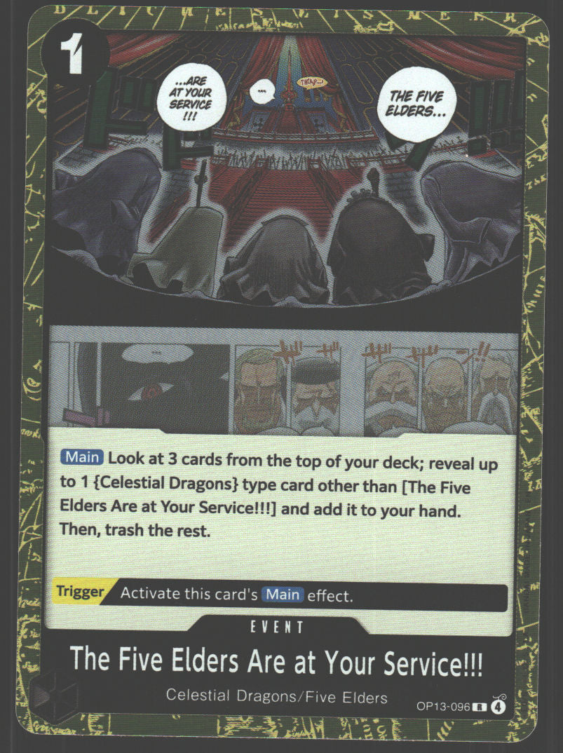 The Five Elders Are at Your Service!!!