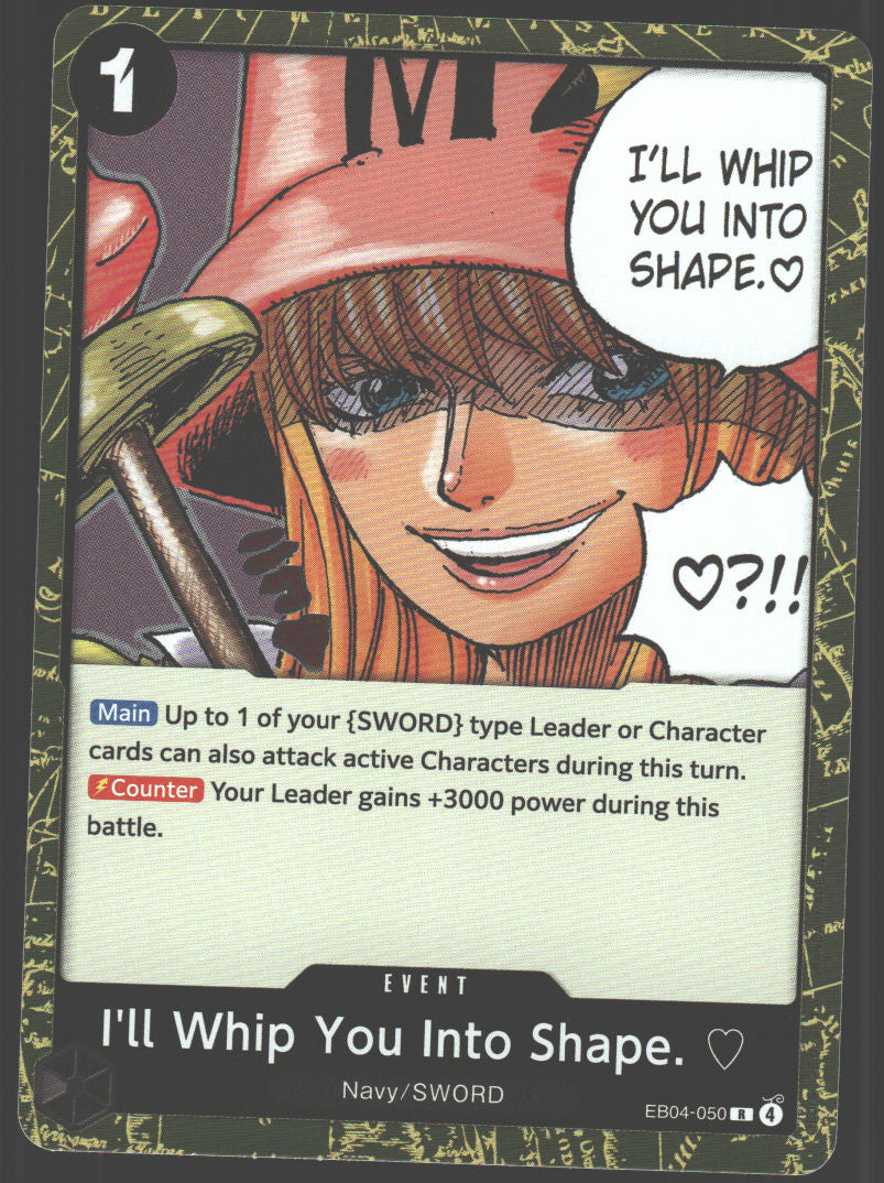 I'll Whip You Into Shape.