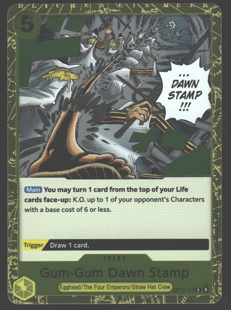 Gum-Gum Dawn Stamp