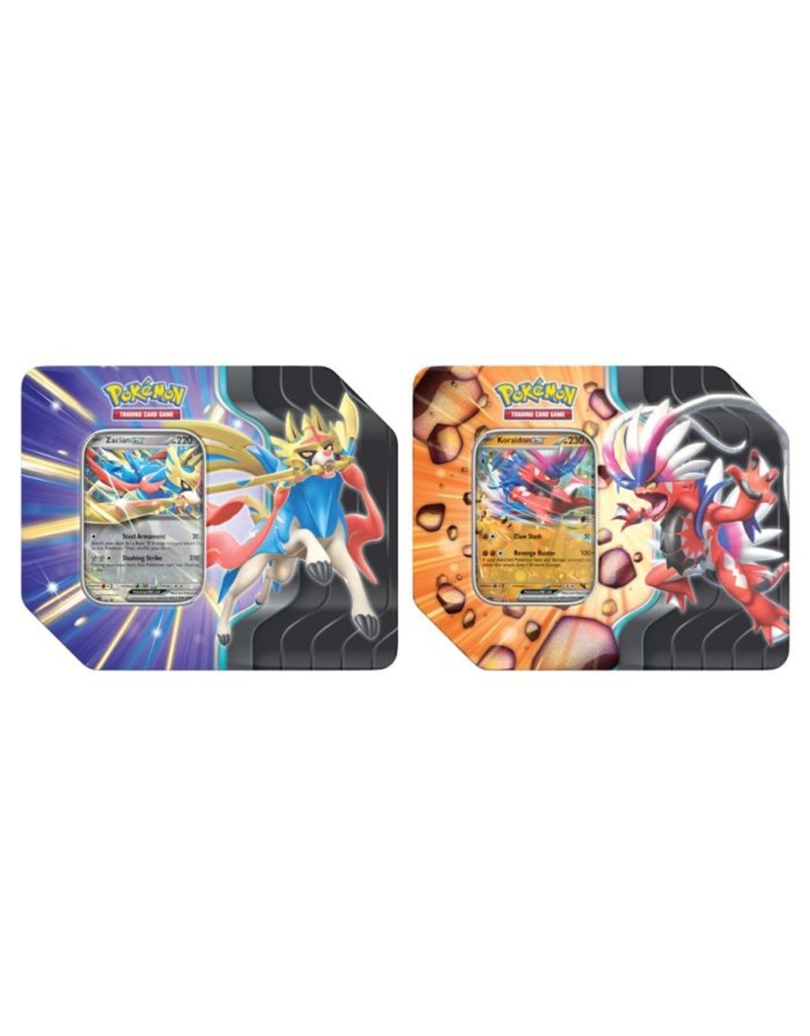 Pokemon TCG: Slashing Legends Tin (Set of 2)