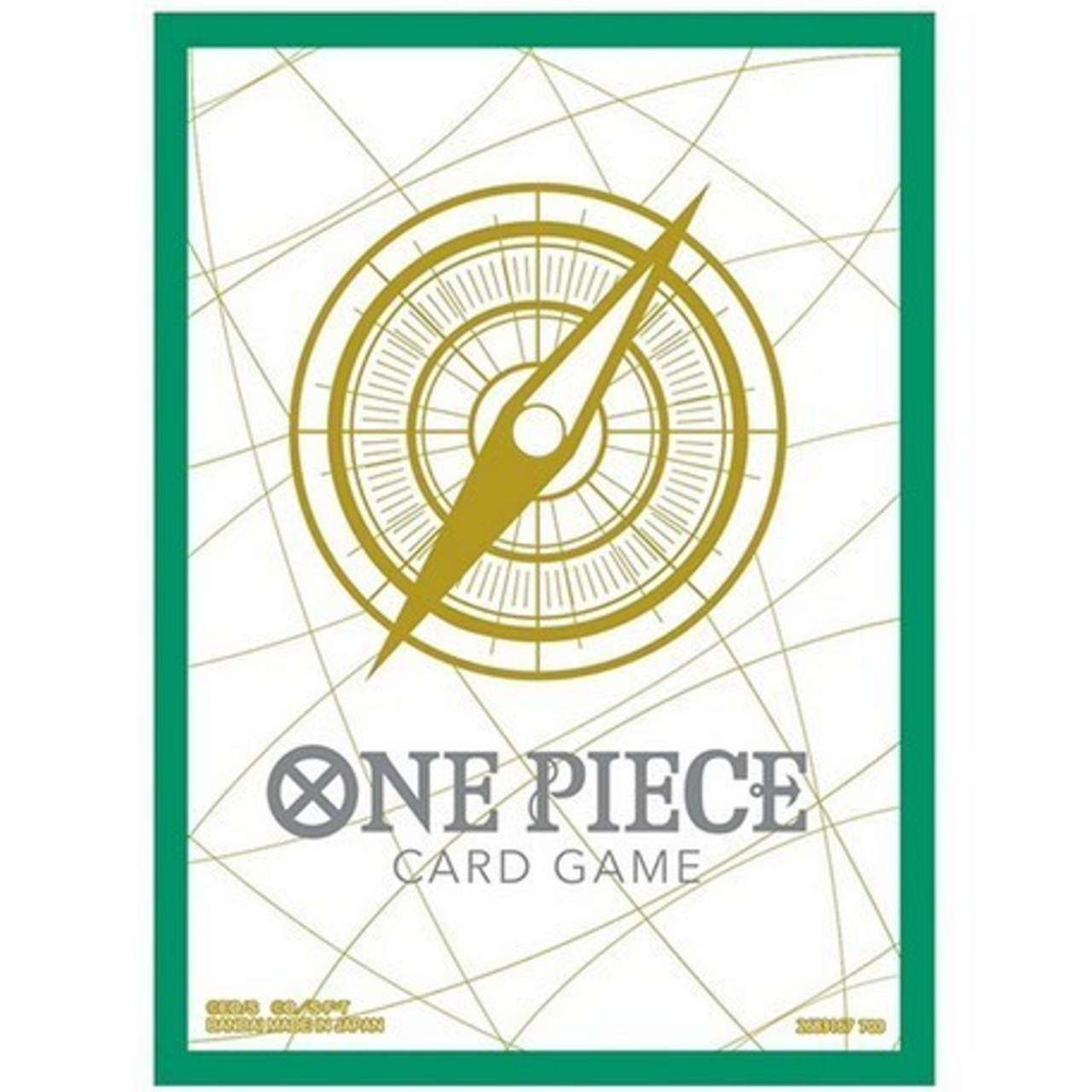 One Piece TCG: Official Card Sleeves V5 - Green & White (70ct)