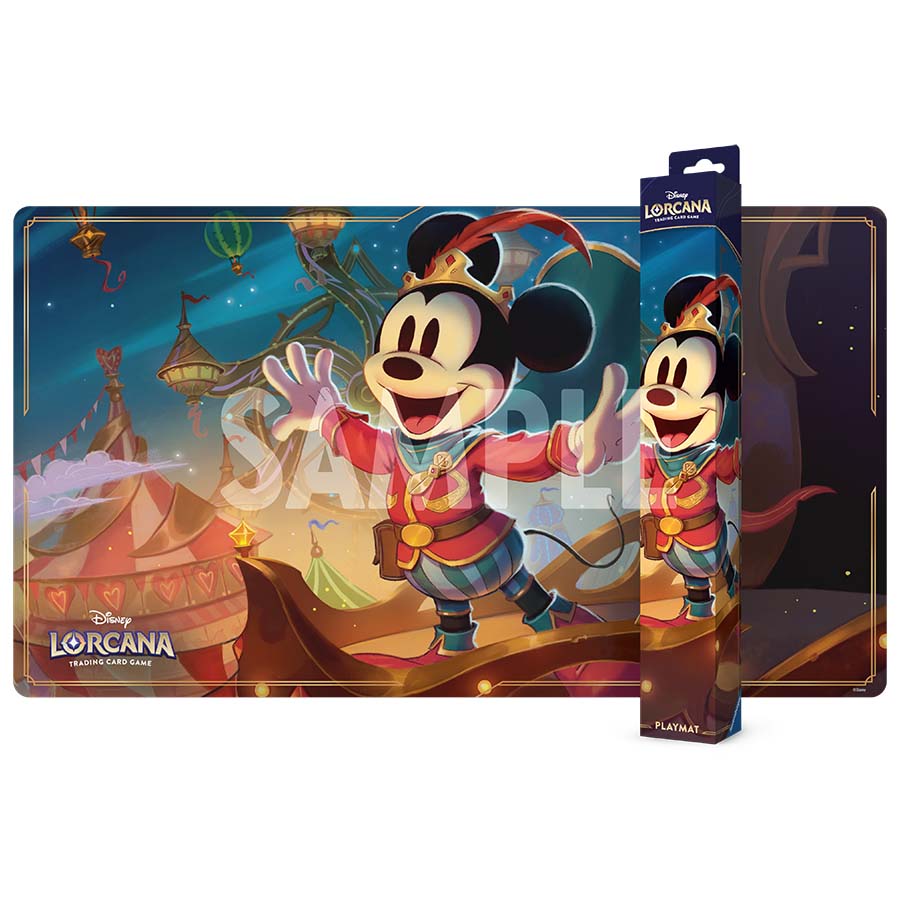 Lorcana: Whispers in the Well - Mickey Mouse, Brave Little Prince Playmat Lorcana: Whispers in the Well - Mickey Mouse, Brave Little Prince Playmat