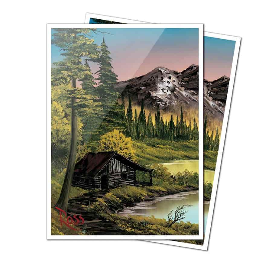 Ultra Pro APEX Card Sleeves: Bob Ross - Mountain Retreat (105-pack)