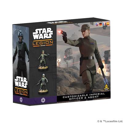 Star Wars: Legion - Customizable Imperial Officer & Agent (PREORDER)
