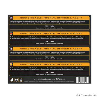 Star Wars: Legion - Customizable Imperial Officer & Agent (PREORDER)