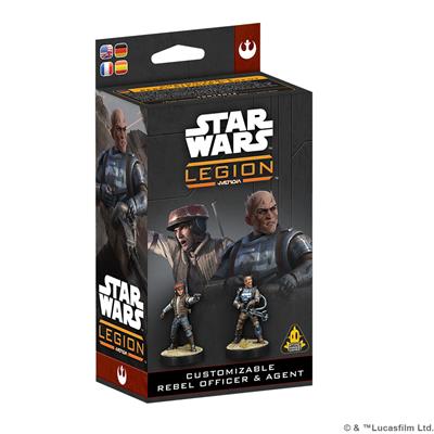 Star Wars: Legion - Customizable Rebel Officer & Agent (PREORDER)