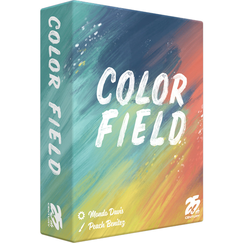 Color Field Standard Edition board game box featuring vibrant, abstract artwork with the title prominently displayed.