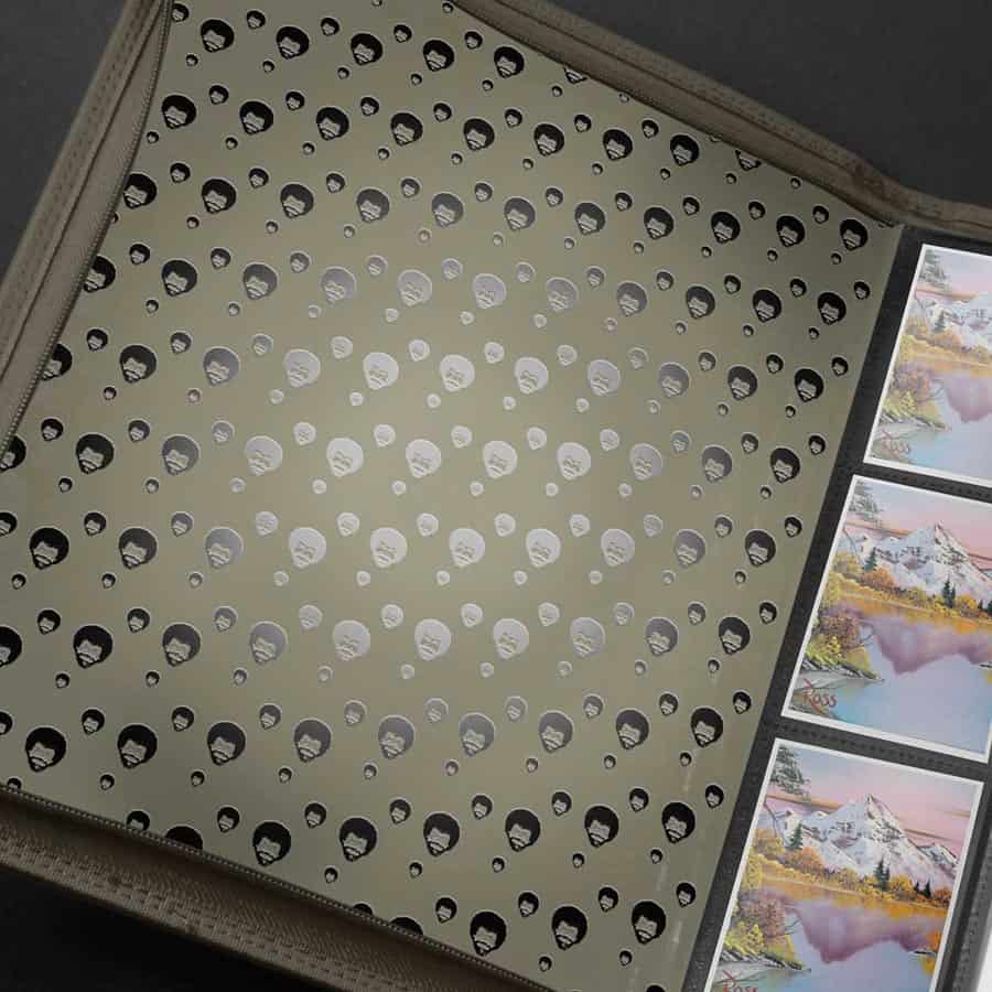 Ultra Pro Zippered Pro Binder: Bob Ross Mighty Mountain Lake - 9-Pocket