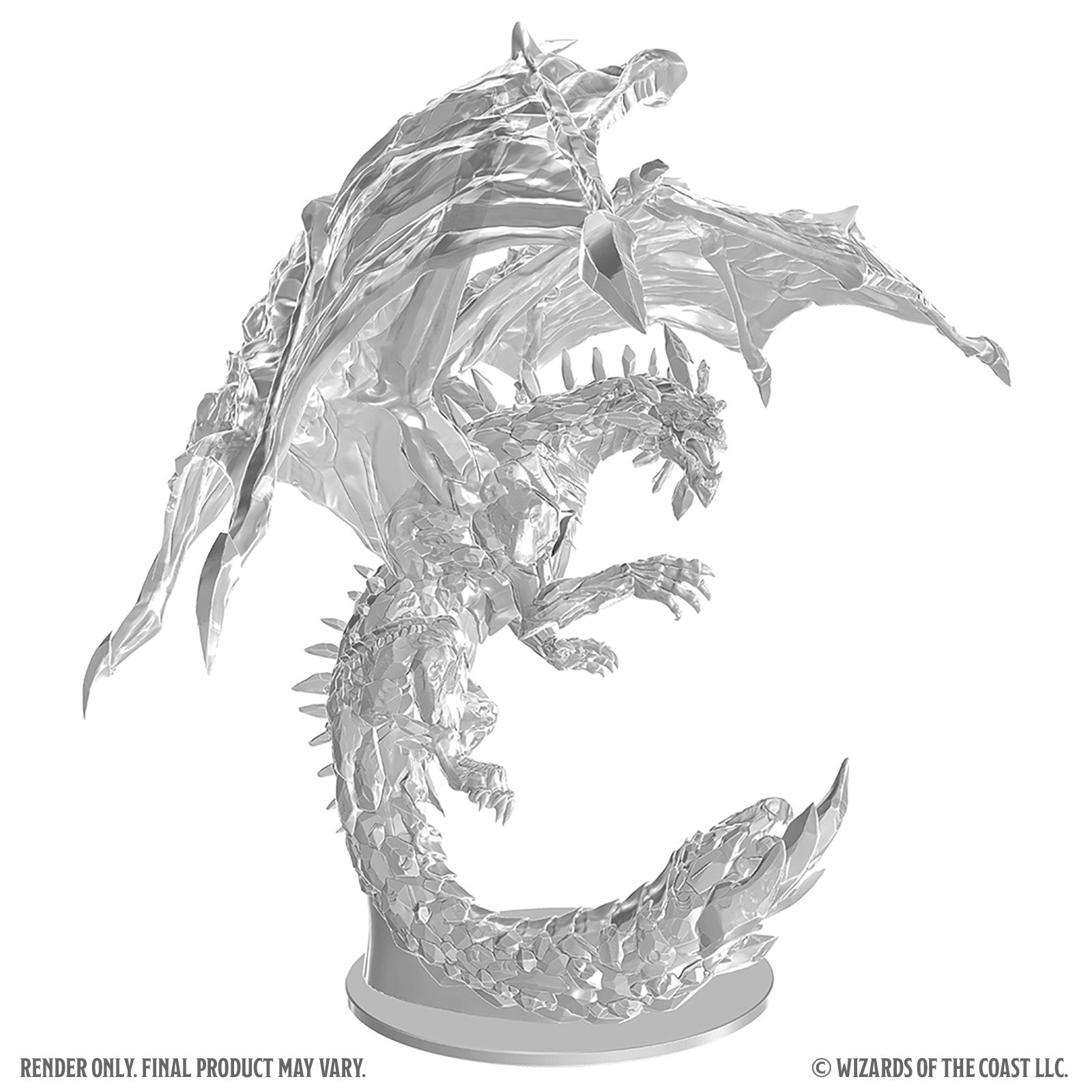 D&D Nolzur's Marvelous Miniatures: Adult Amethyst Dragon (PREORDER)