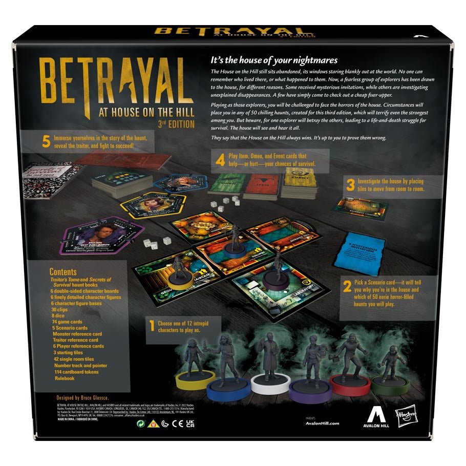 Betrayal at House on the Hill 3rd Edition