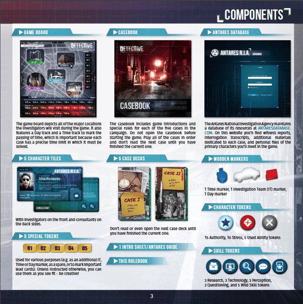 Detective: A Modern Crime Board Game