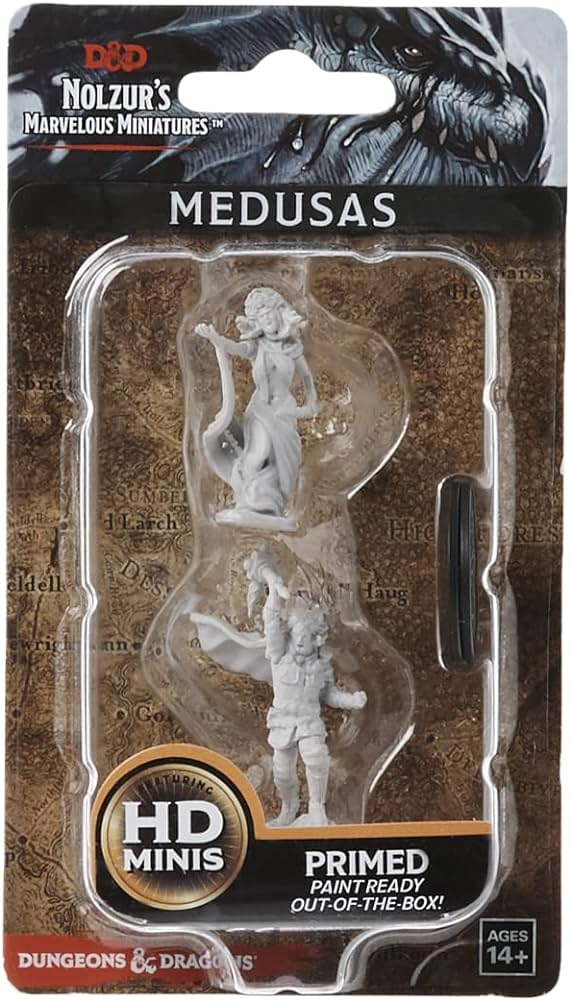 Dungeons & Dragons: Nolzur's Marvelous Miniatures: Medusas