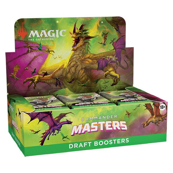 Magic the Gathering: Commander Masters Draft Booster Display