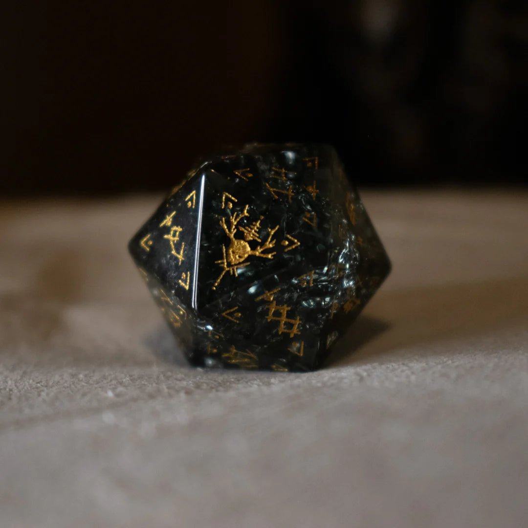 Misty Mountain Gaming: Wendigo Shattered Glass Dice Set