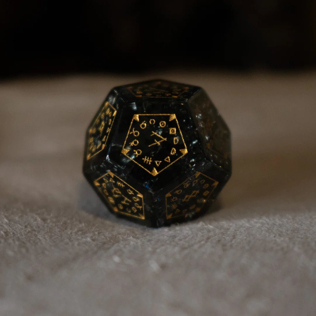 Misty Mountain Gaming: Wendigo Shattered Glass Dice Set