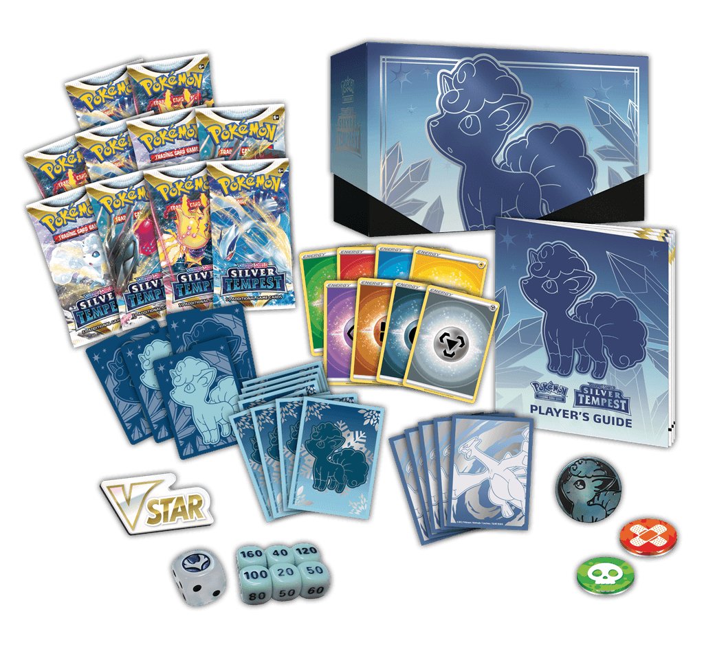 Pokemon: Sword & Shield Silver Tempest - Elite Trainer Box