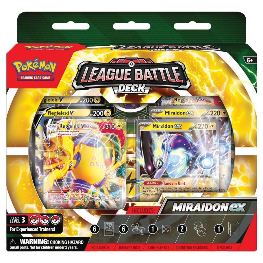 First Look Miraidon ex League Battle Deck! (Deck List + Matches) Is it  worth buying? - Pokemon TCG 