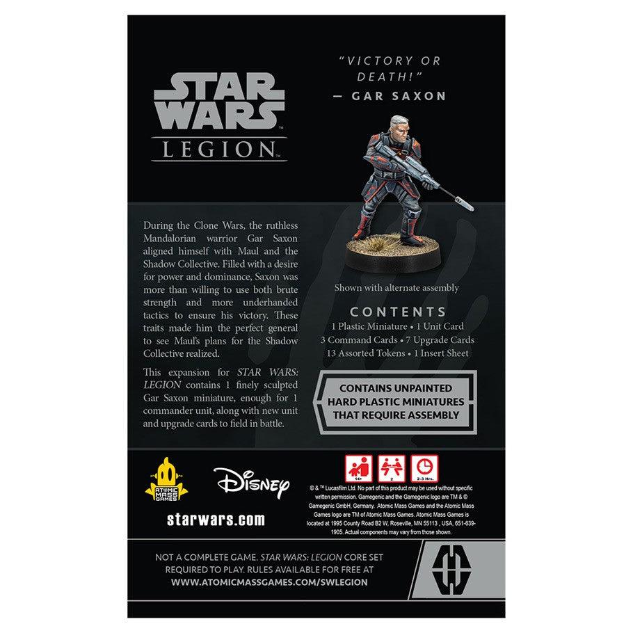 Star Wars Legion: Gar Saxon Commander Expansion