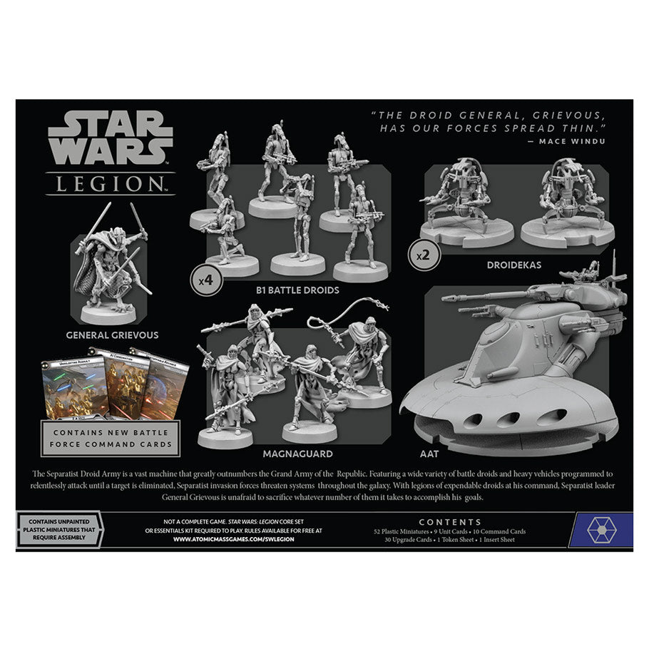 Star Wars Legion: Separatist Invasion Force Starter Set