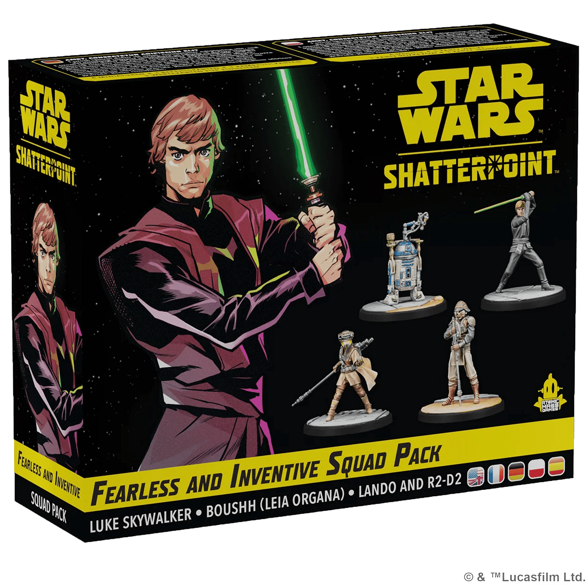 Star Wars Shatterpoint: Fearless and Inventive Squad Pack