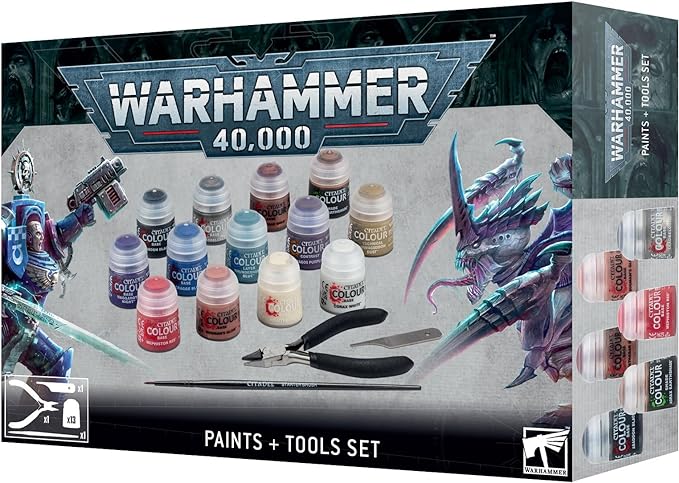 Warhammer 40K: Paints & Tools Set