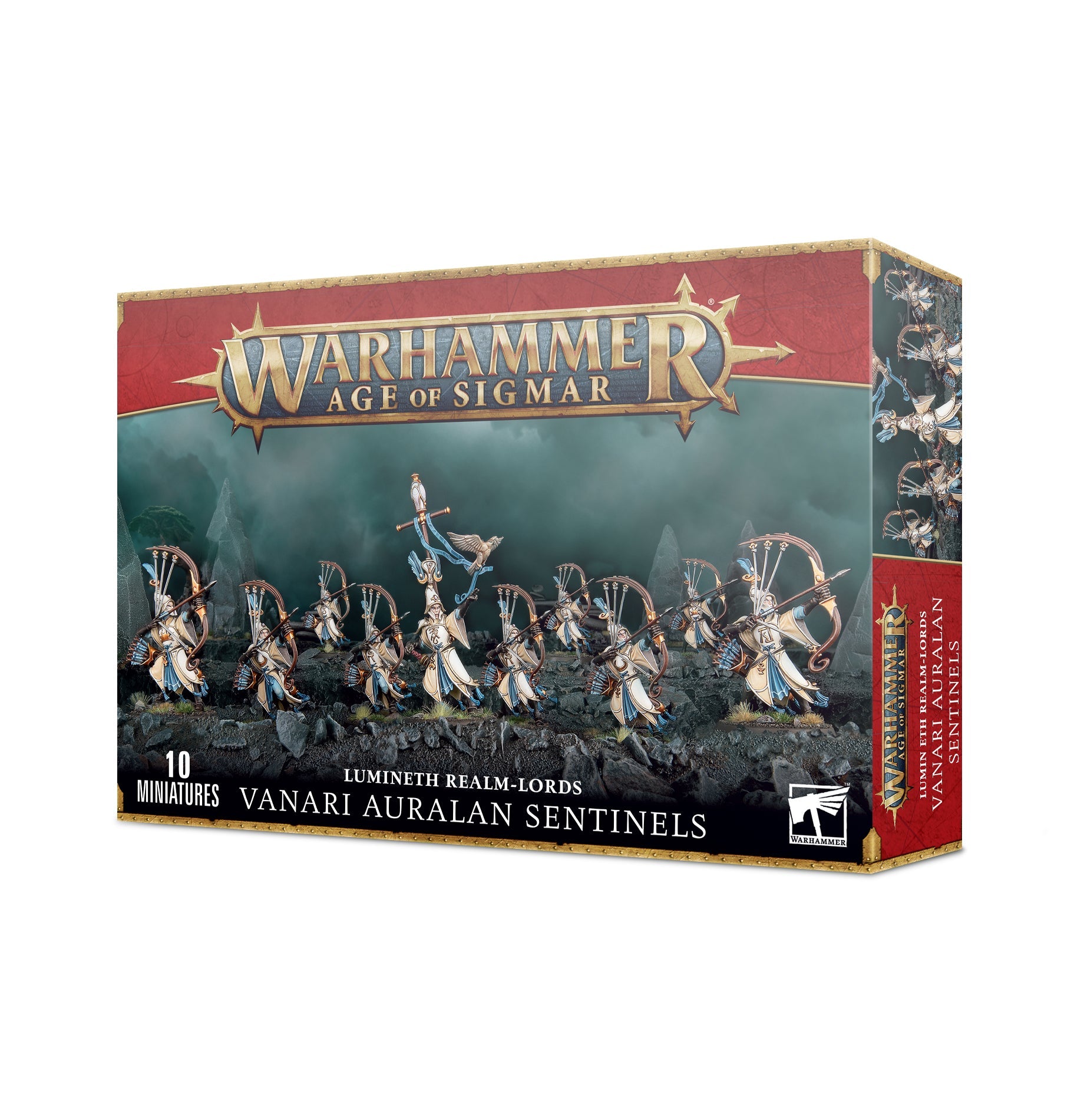 Warhammer Age of Sigmar: Lumineth Realm-Lords Vanari Auralan Sentinals