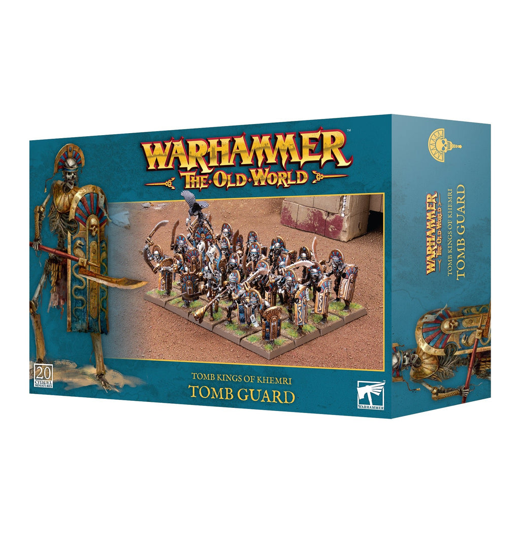 Warhammer Tomb Kings Of Khemri – Tomb Guard – Kit De 20 Figurines Squelettiques En Plastique – Peinture Et Assemblage Requis – Jeu De Figurines