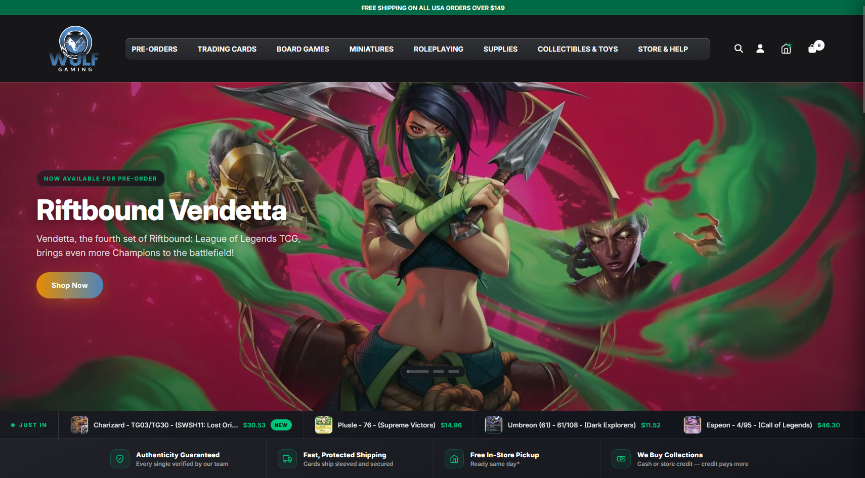 What's New at Wulf Gaming: A Fresh Look, a Magic Deck Builder, and More
